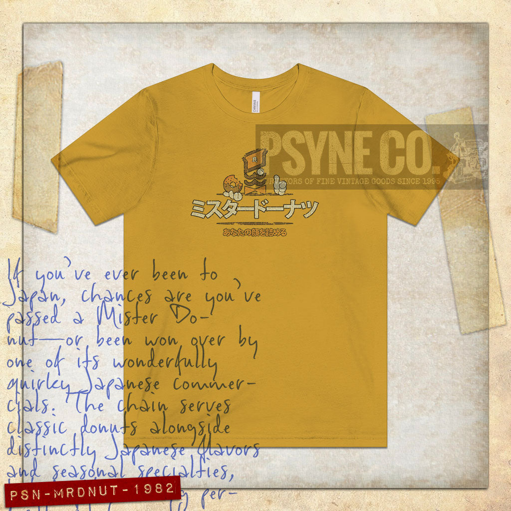 Mister Donut Japan 1982 Vintage Men's T-Shirt