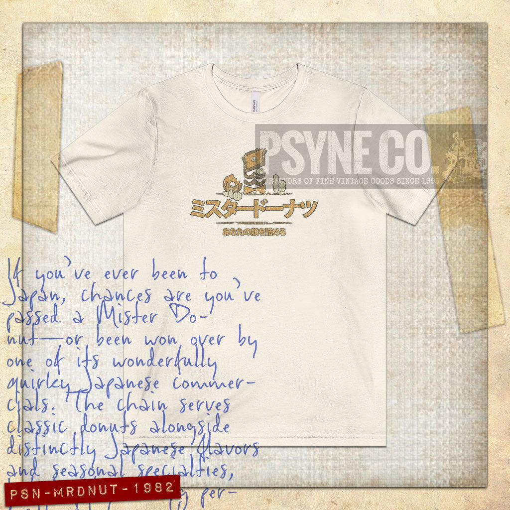 Mister Donut Japan 1982 Vintage Men's T-Shirt