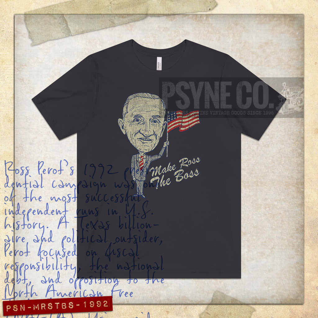 Make Ross The Boss 1992 Vintage Men's T-Shirt