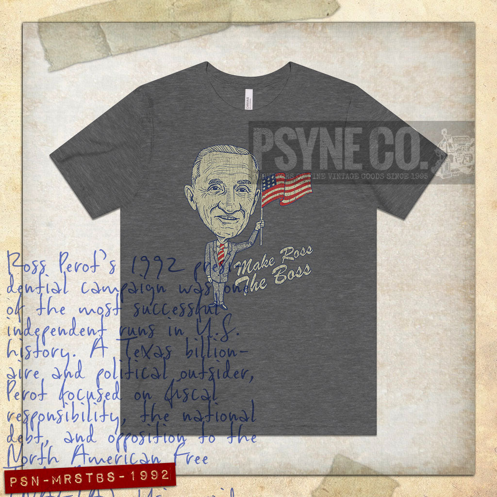 Make Ross The Boss 1992 Vintage Men's T-Shirt