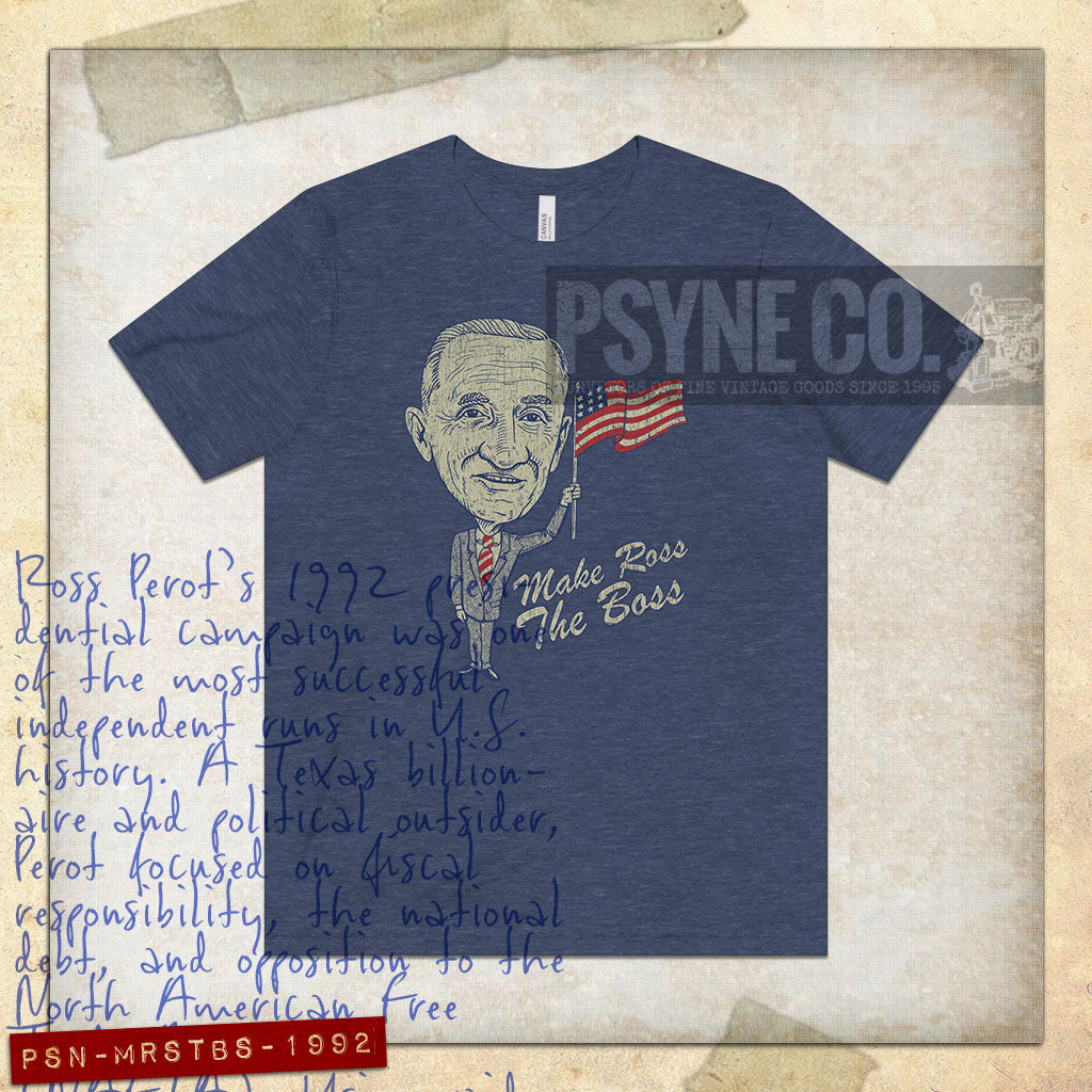 Make Ross The Boss 1992 Vintage Men's T-Shirt