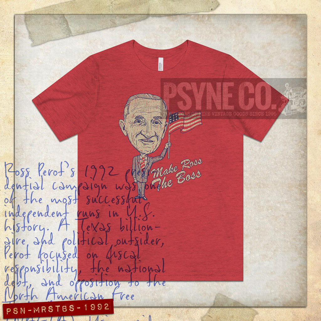 Make Ross The Boss 1992 Vintage Men's T-Shirt