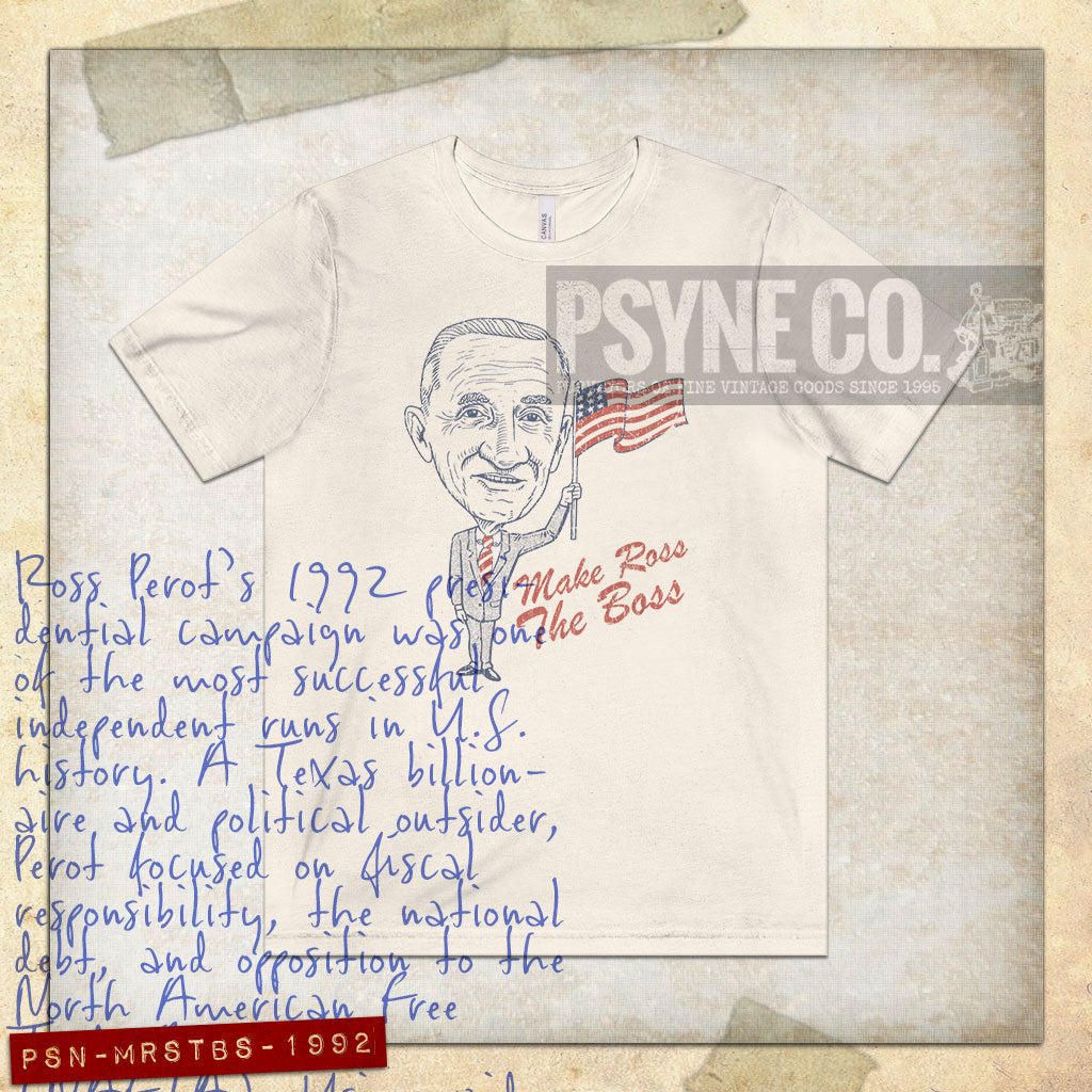 Make Ross The Boss 1992 Vintage Men's T-Shirt