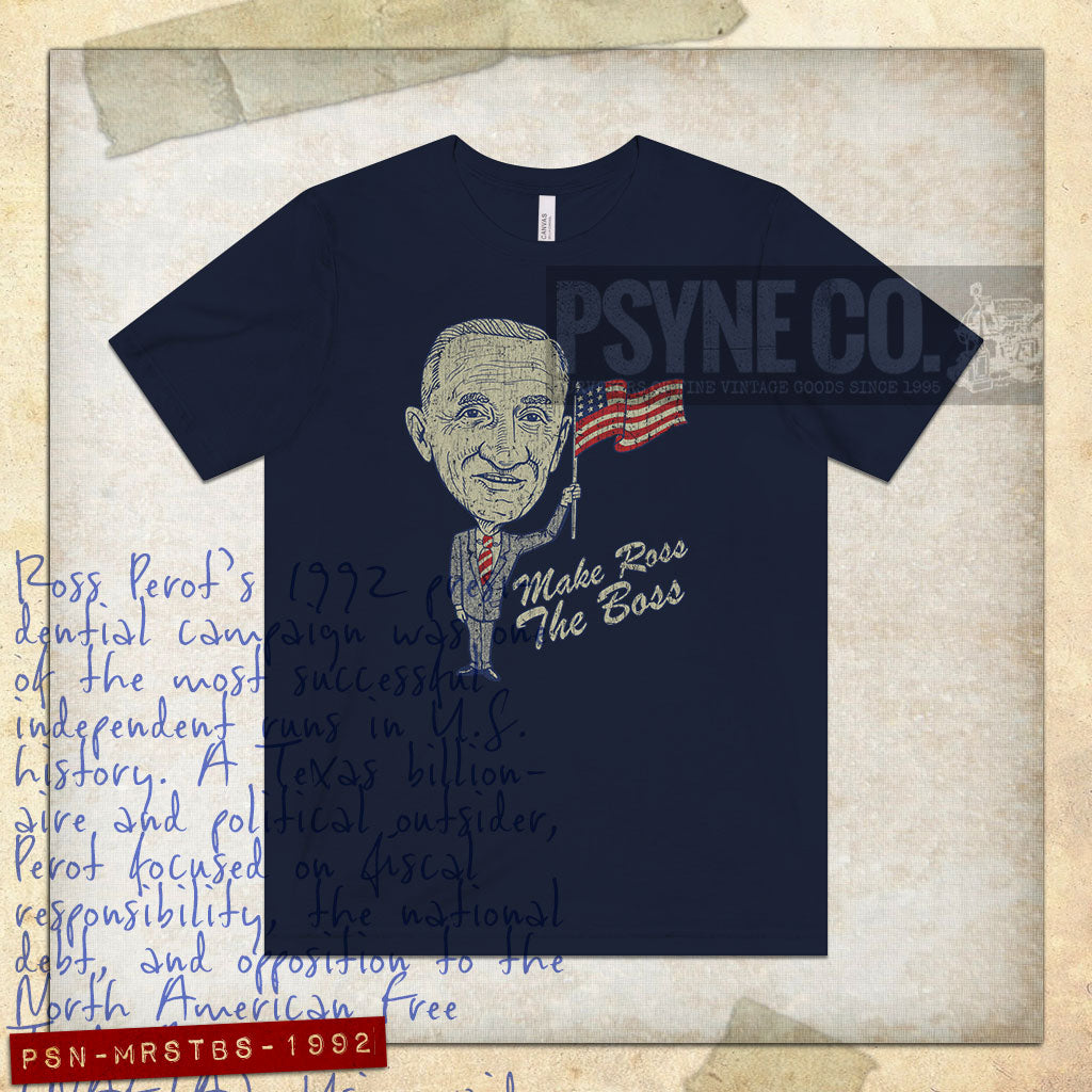 Make Ross The Boss 1992 Vintage Men's T-Shirt