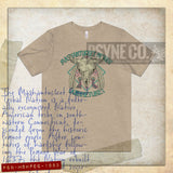 Mashantucket Pequot Quinnetuket 1983 Vintage Men's T-Shirt