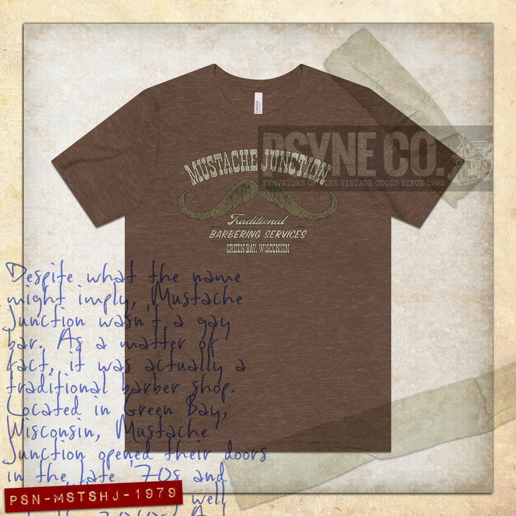 Mustache Junction 1979 Vintage Men's T-Shirt