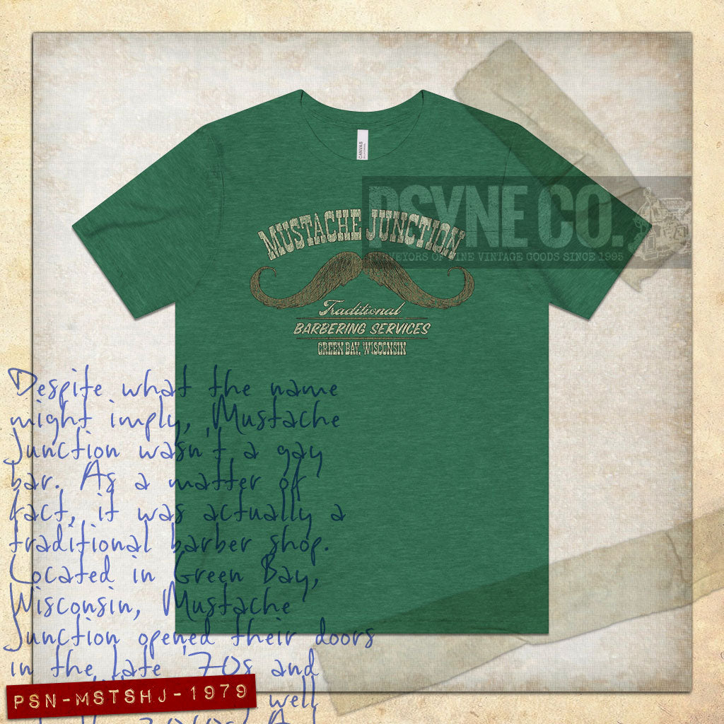 Mustache Junction 1979 Vintage Men's T-Shirt