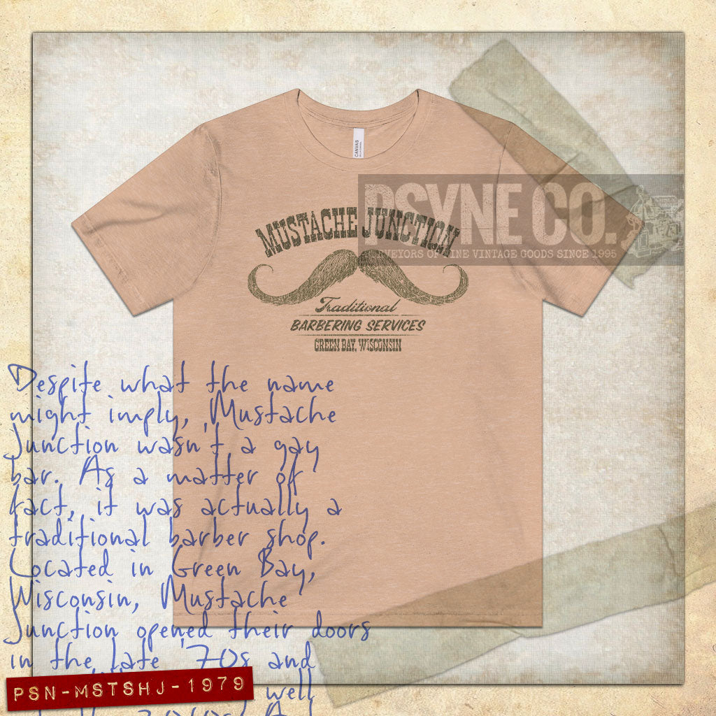 Mustache Junction 1979 Vintage Men's T-Shirt