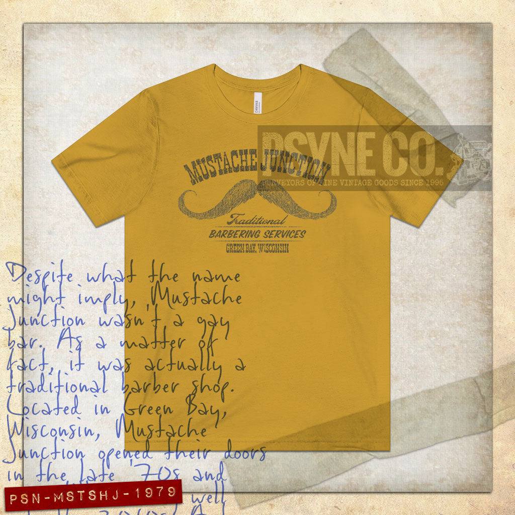 Mustache Junction 1979 Vintage Men's T-Shirt