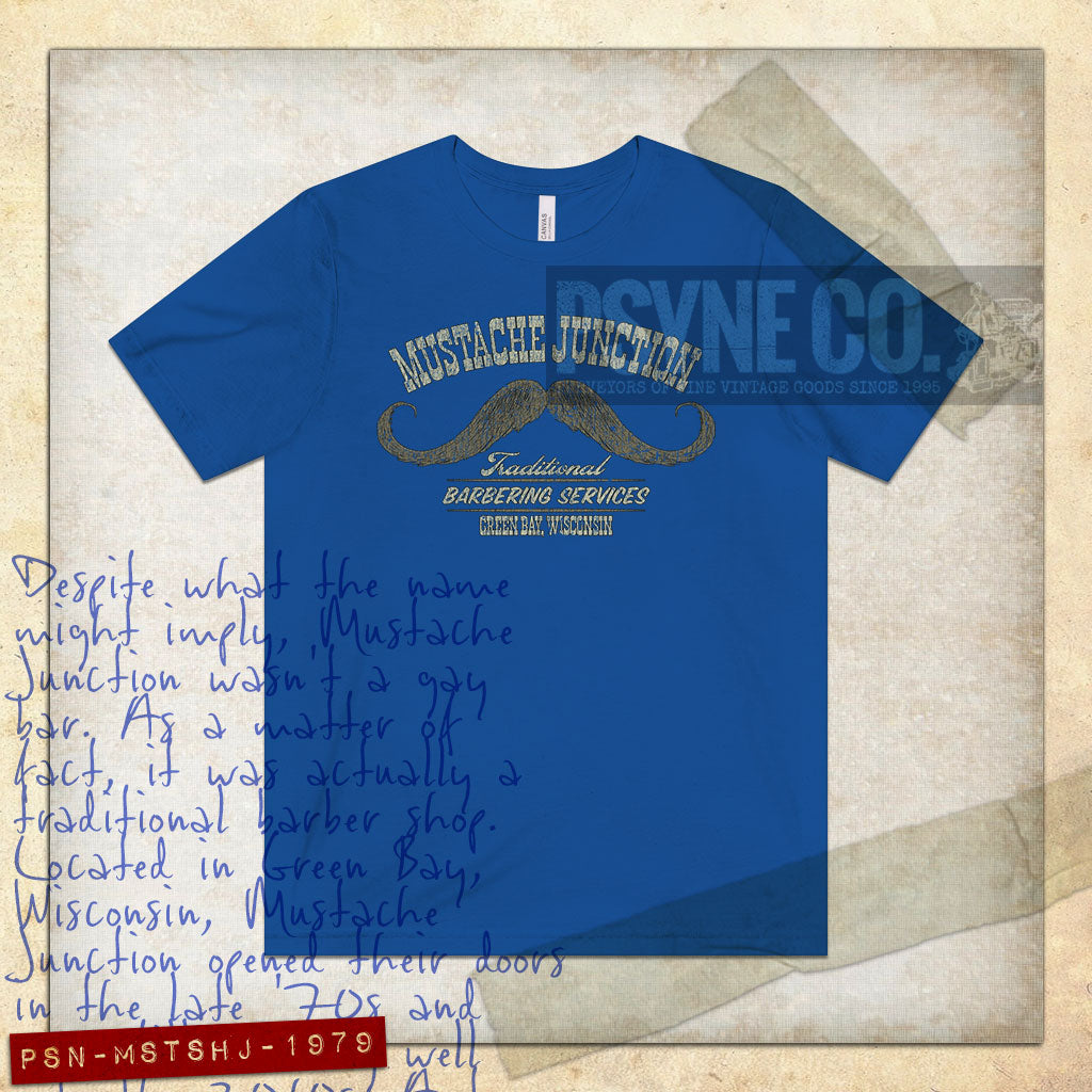 Mustache Junction 1979 Vintage Men's T-Shirt