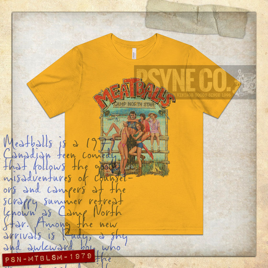 Meatballs 1979 Vintage Men's T-Shirt