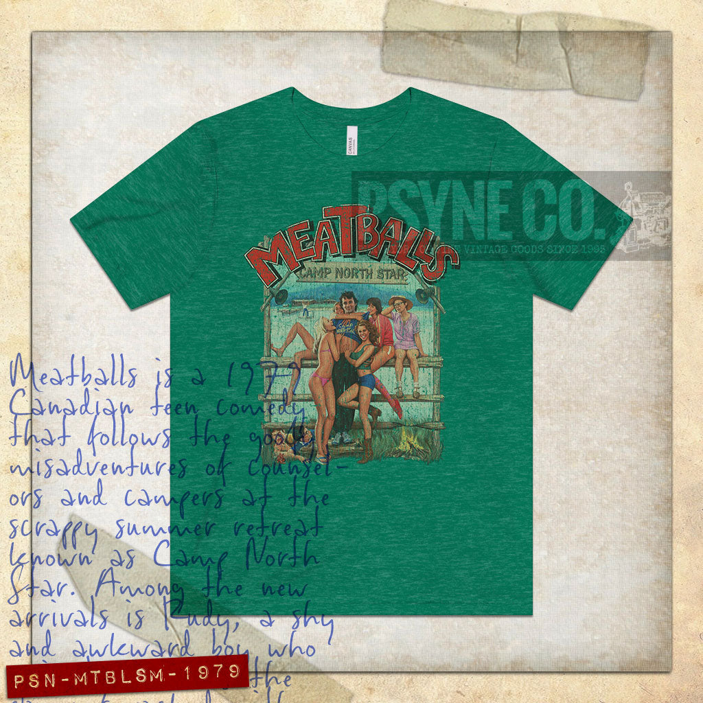 Meatballs 1979 Vintage Men's T-Shirt