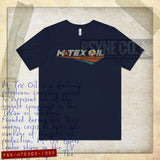 M-Tex Oil Company 1985 Vintage Men's T-Shirt