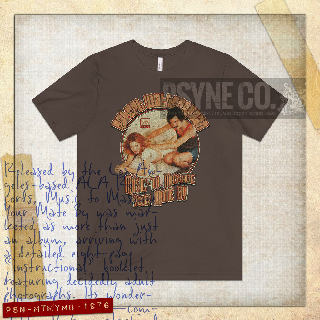 Music To Massage Your Mate By 1976 Vintage Men's T-Shirt