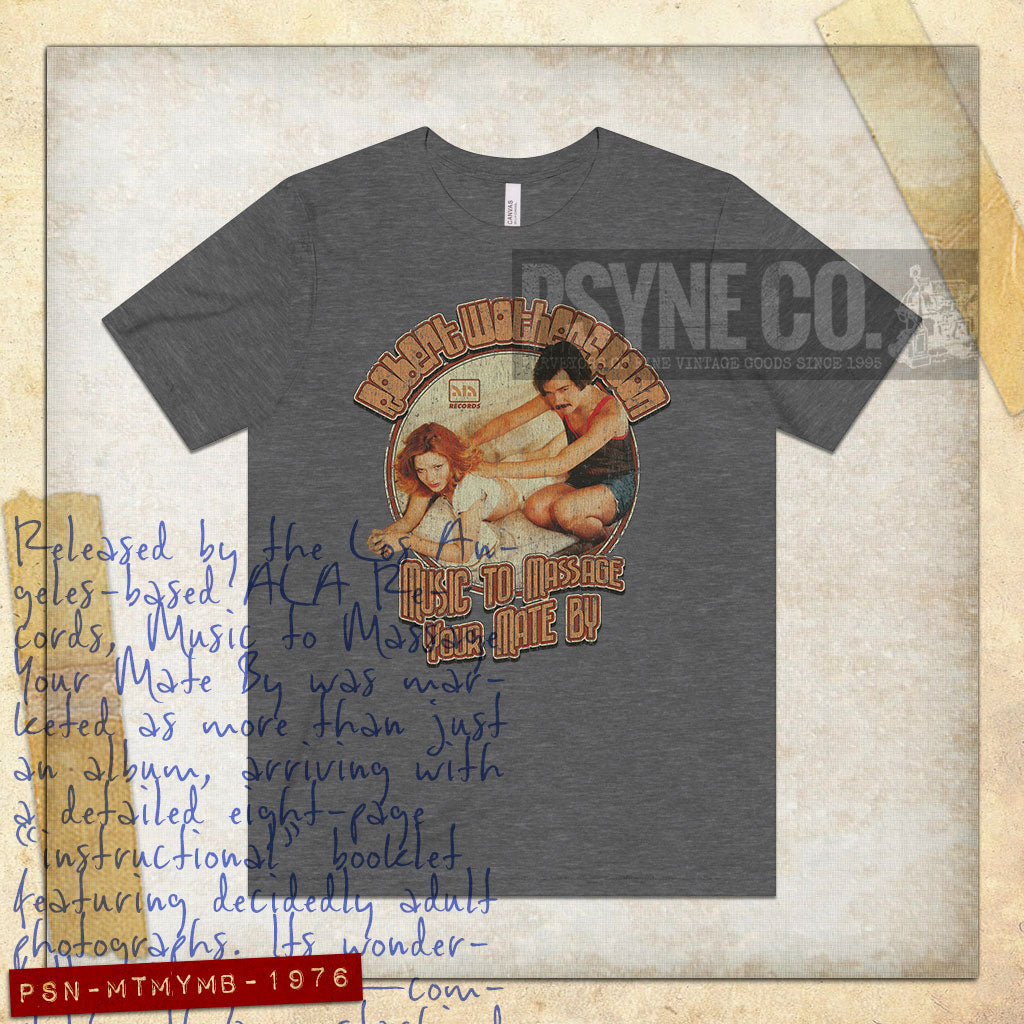 Music To Massage Your Mate By 1976 Vintage Men's T-Shirt