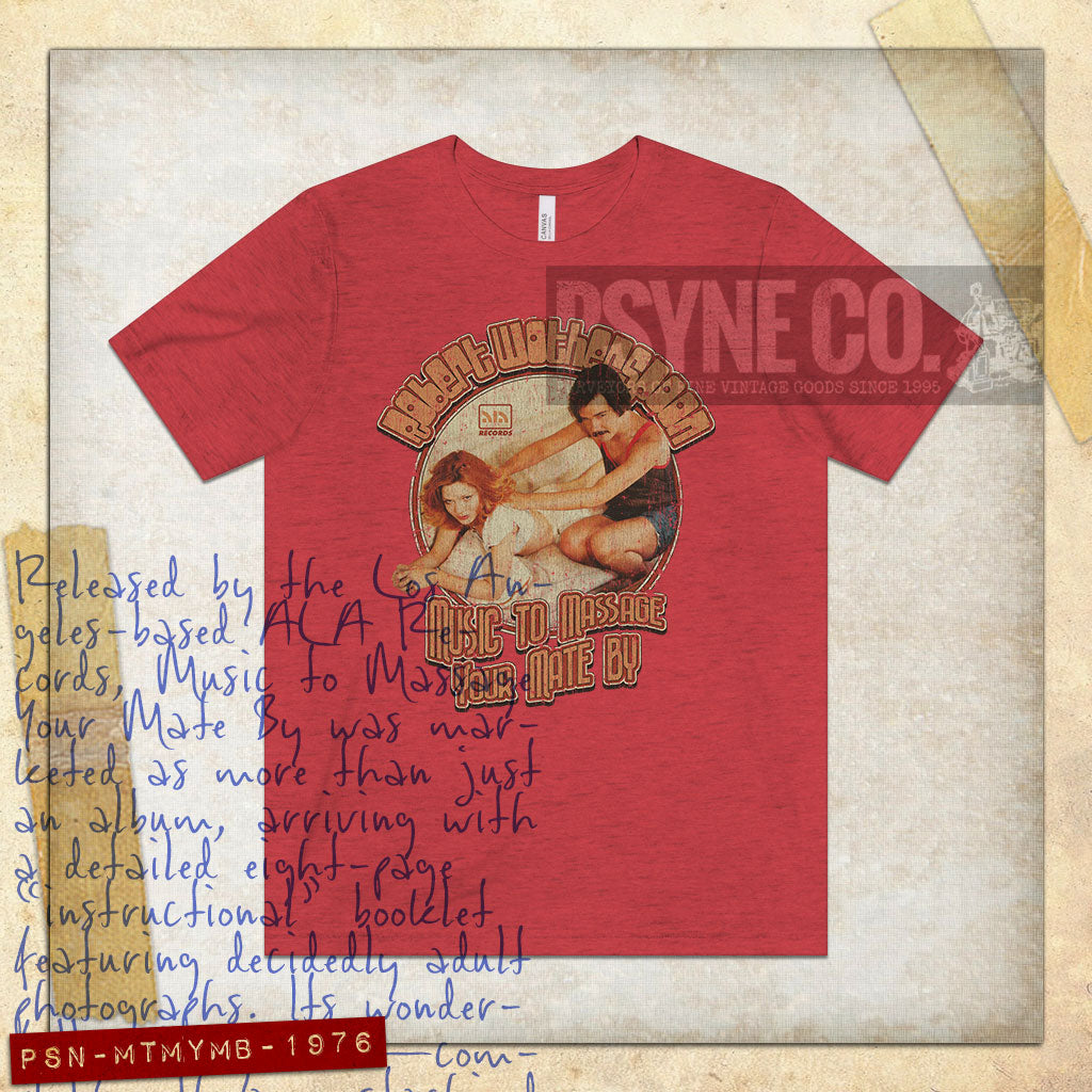 Music To Massage Your Mate By 1976 Vintage Men's T-Shirt