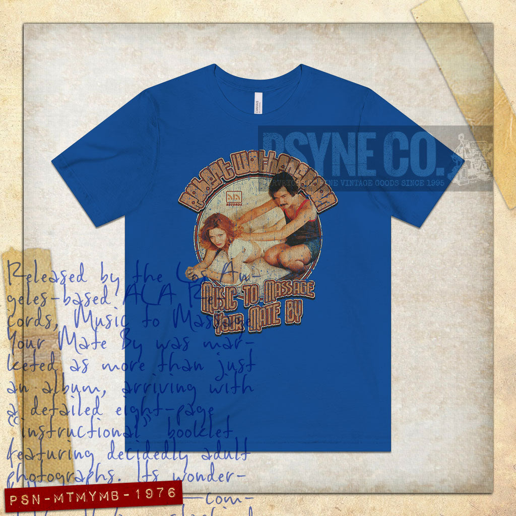 Music To Massage Your Mate By 1976 Vintage Men's T-Shirt