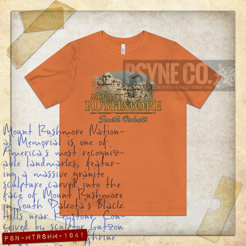 Mount Rushmore 1941 Vintage Men’s T-Shirt
