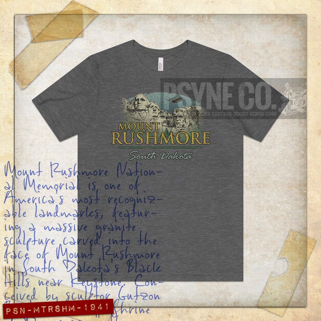 Mount Rushmore 1941 Vintage Men’s T-Shirt