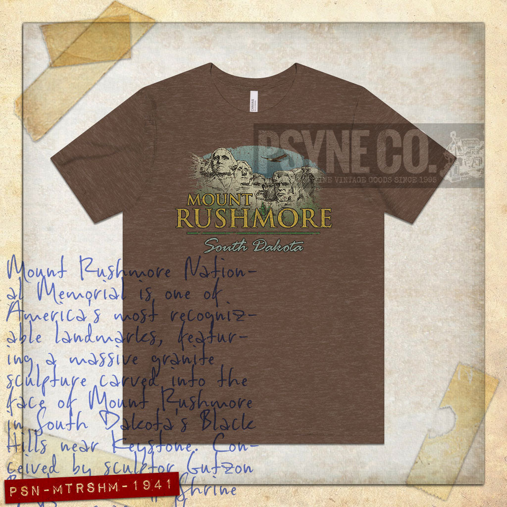 Mount Rushmore 1941 Vintage Men’s T-Shirt