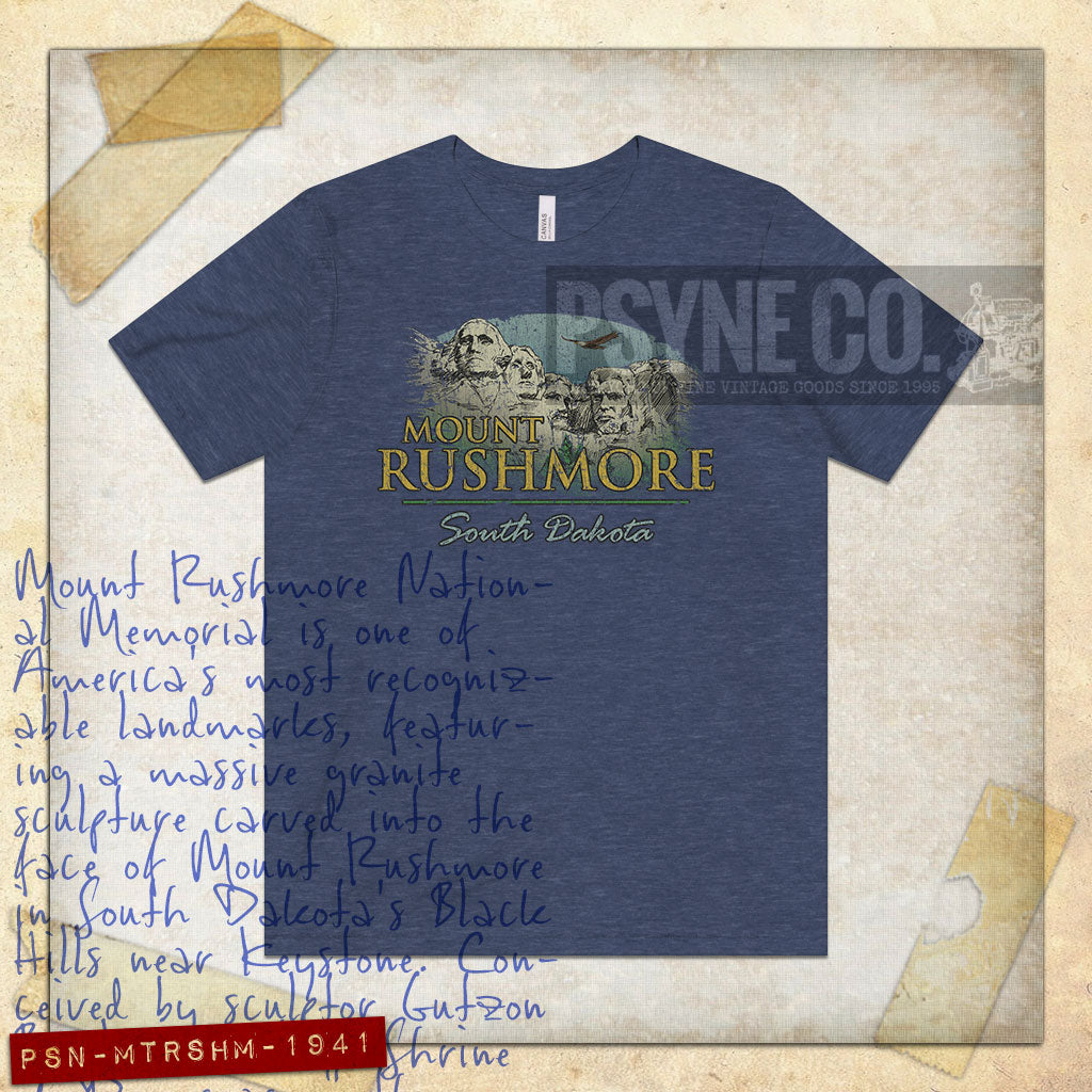 Mount Rushmore 1941 Vintage Men’s T-Shirt