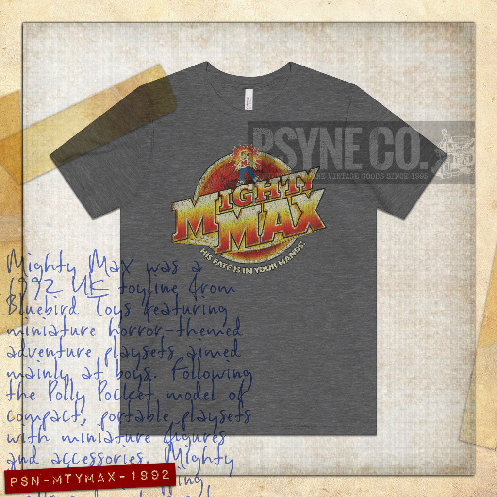 Mighty Max 1992 Vintage Men's T-Shirt
