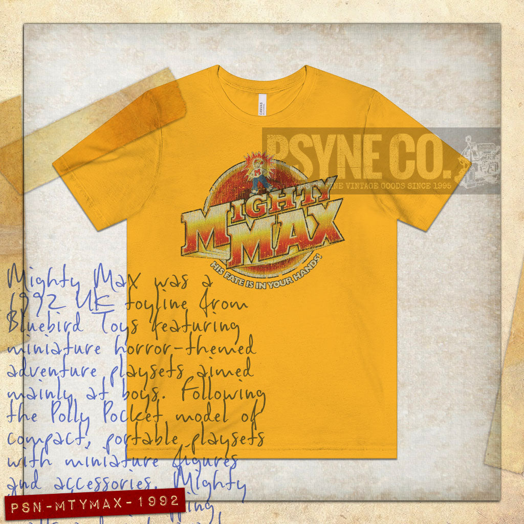 Mighty Max 1992 Vintage Men's T-Shirt