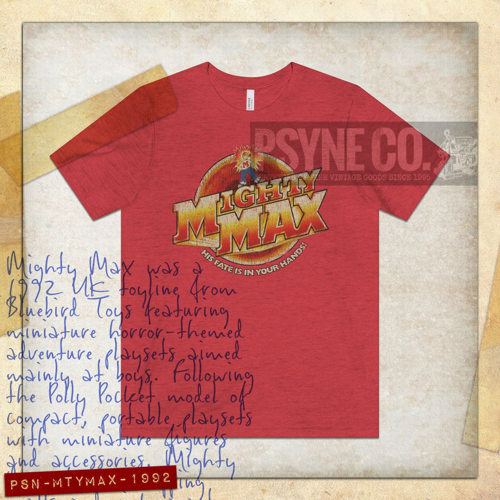 Mighty Max 1992 Vintage Men's T-Shirt