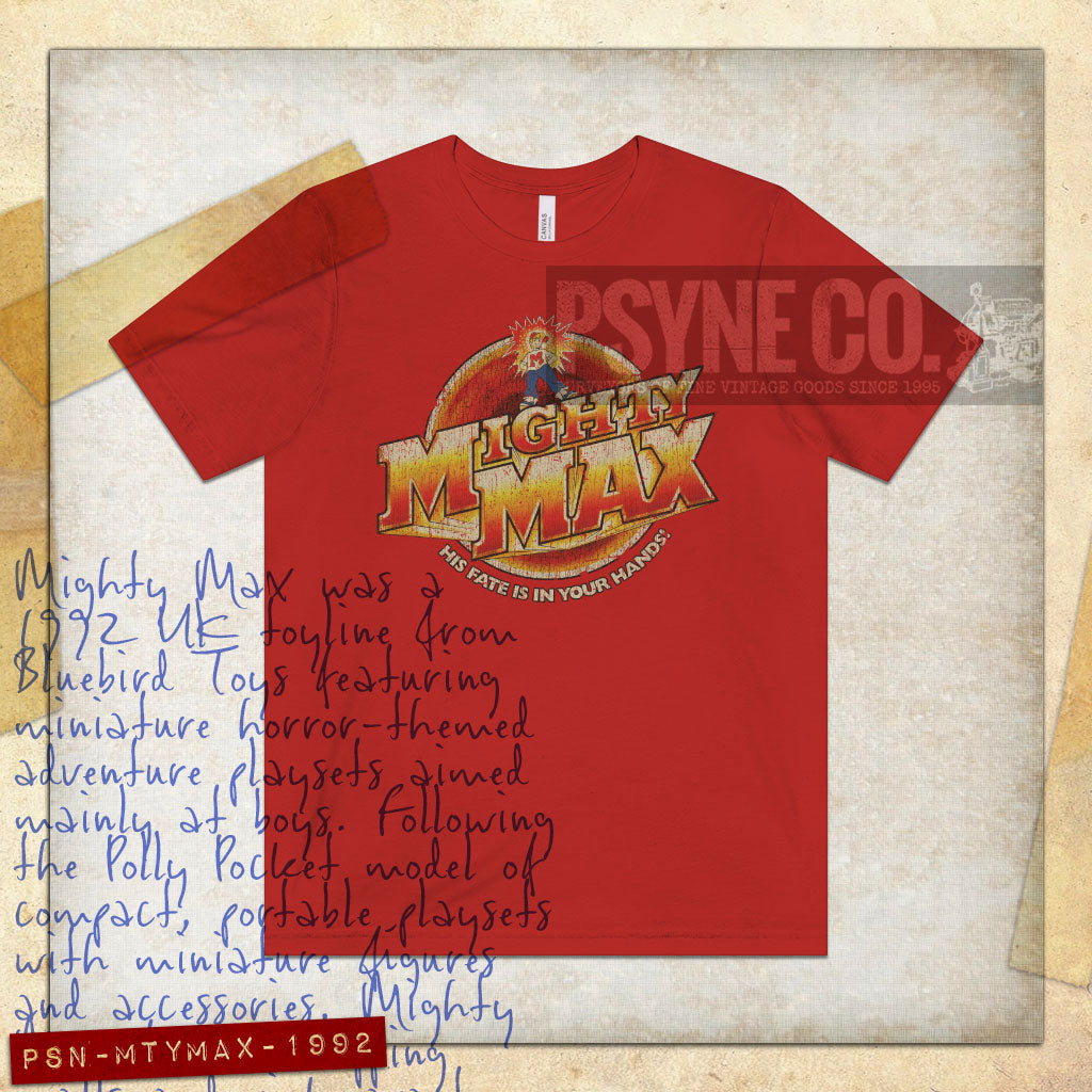 Mighty Max 1992 Vintage Men's T-Shirt