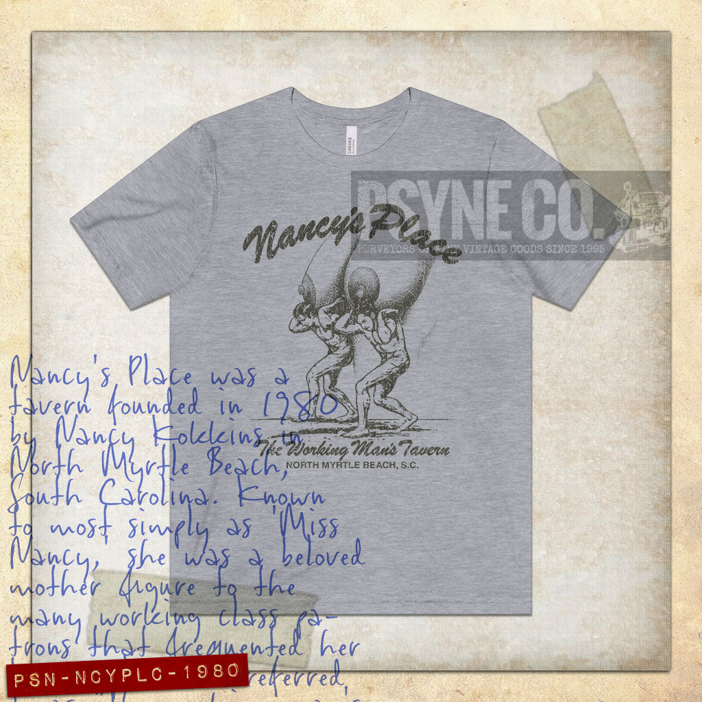 Nancy's Place North Myrtle Beach 1980 Vintage Men's T-Shirt