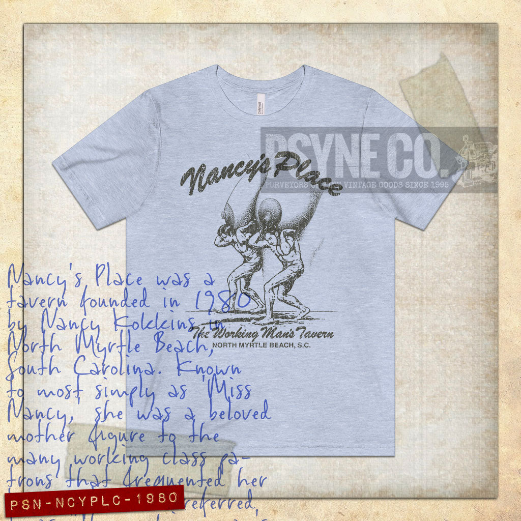 Nancy's Place North Myrtle Beach 1980 Vintage Men's T-Shirt