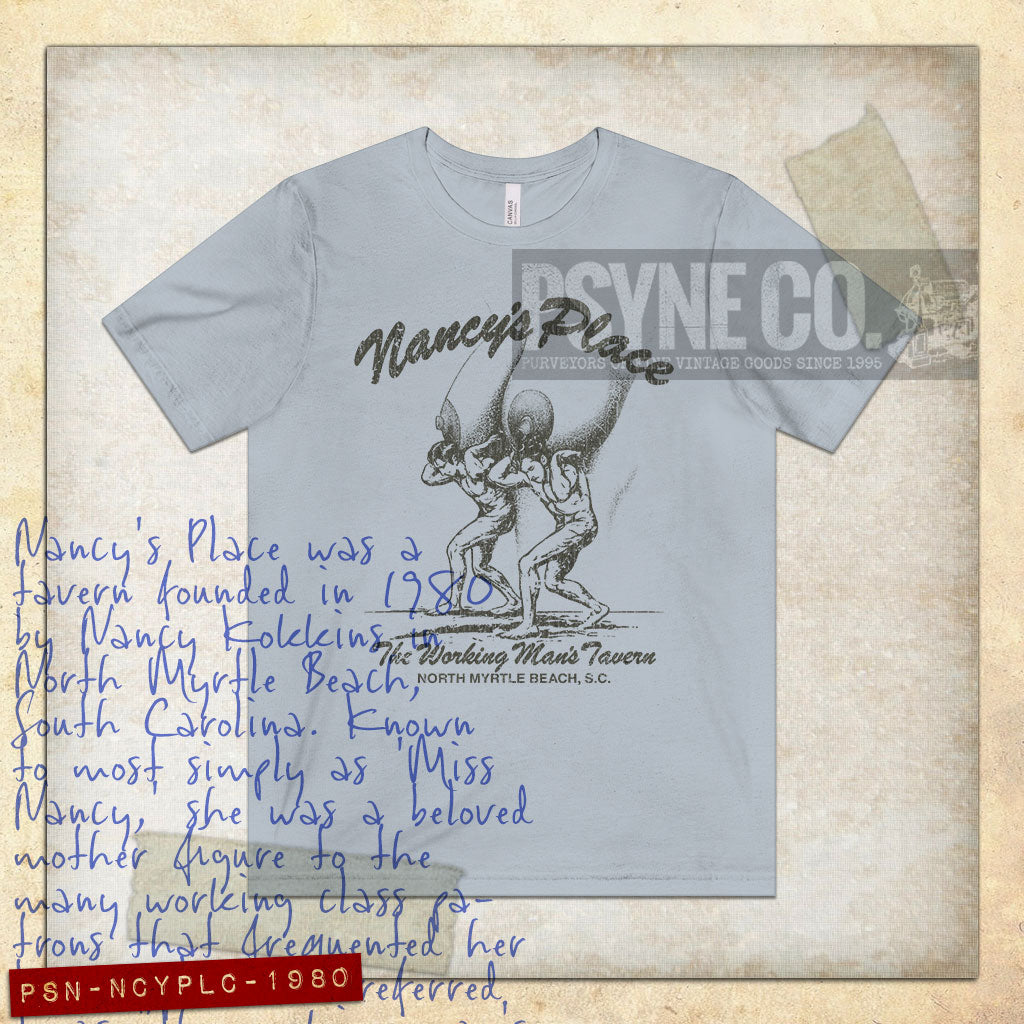 Nancy's Place North Myrtle Beach 1980 Vintage Men's T-Shirt