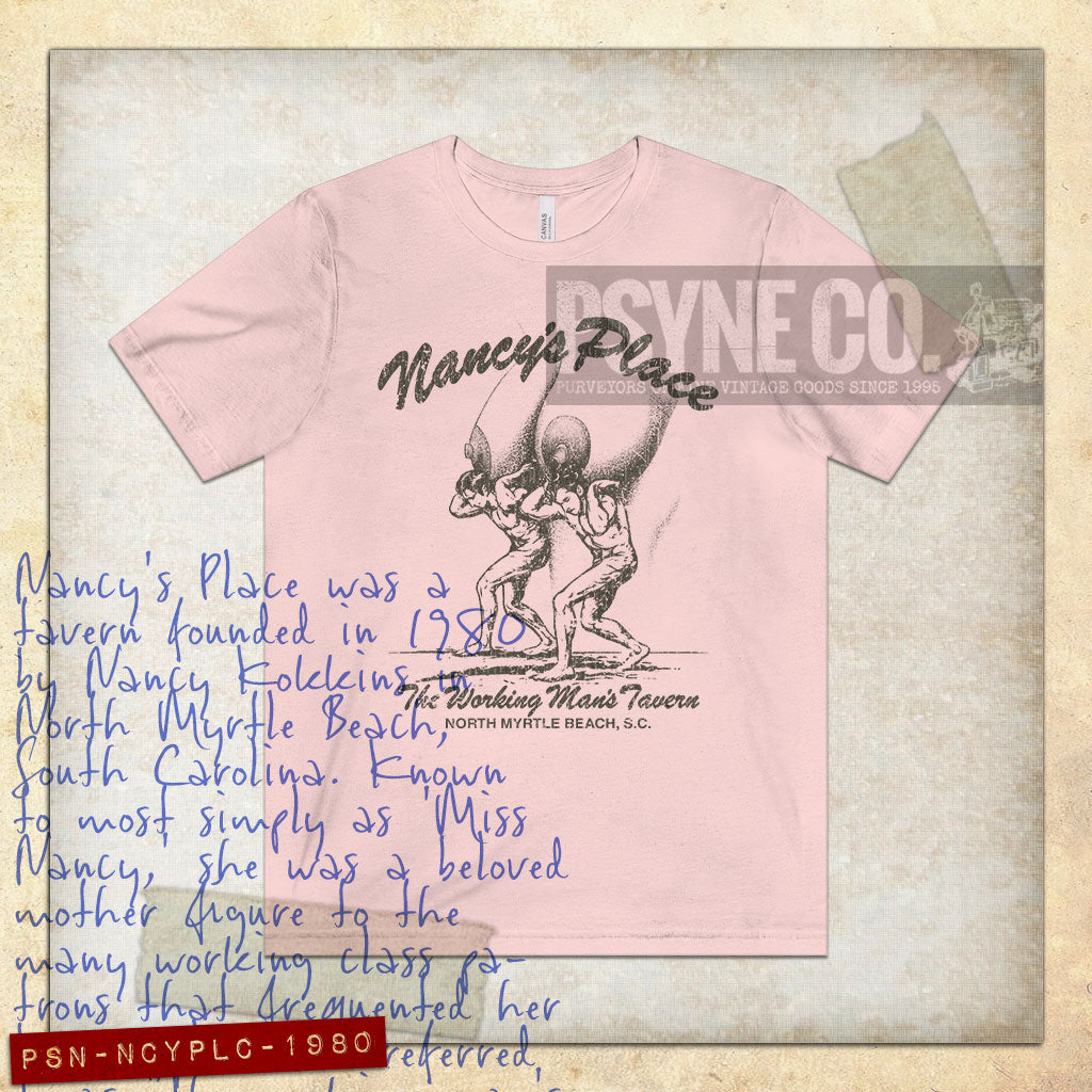 Nancy's Place North Myrtle Beach 1980 Vintage Men's T-Shirt