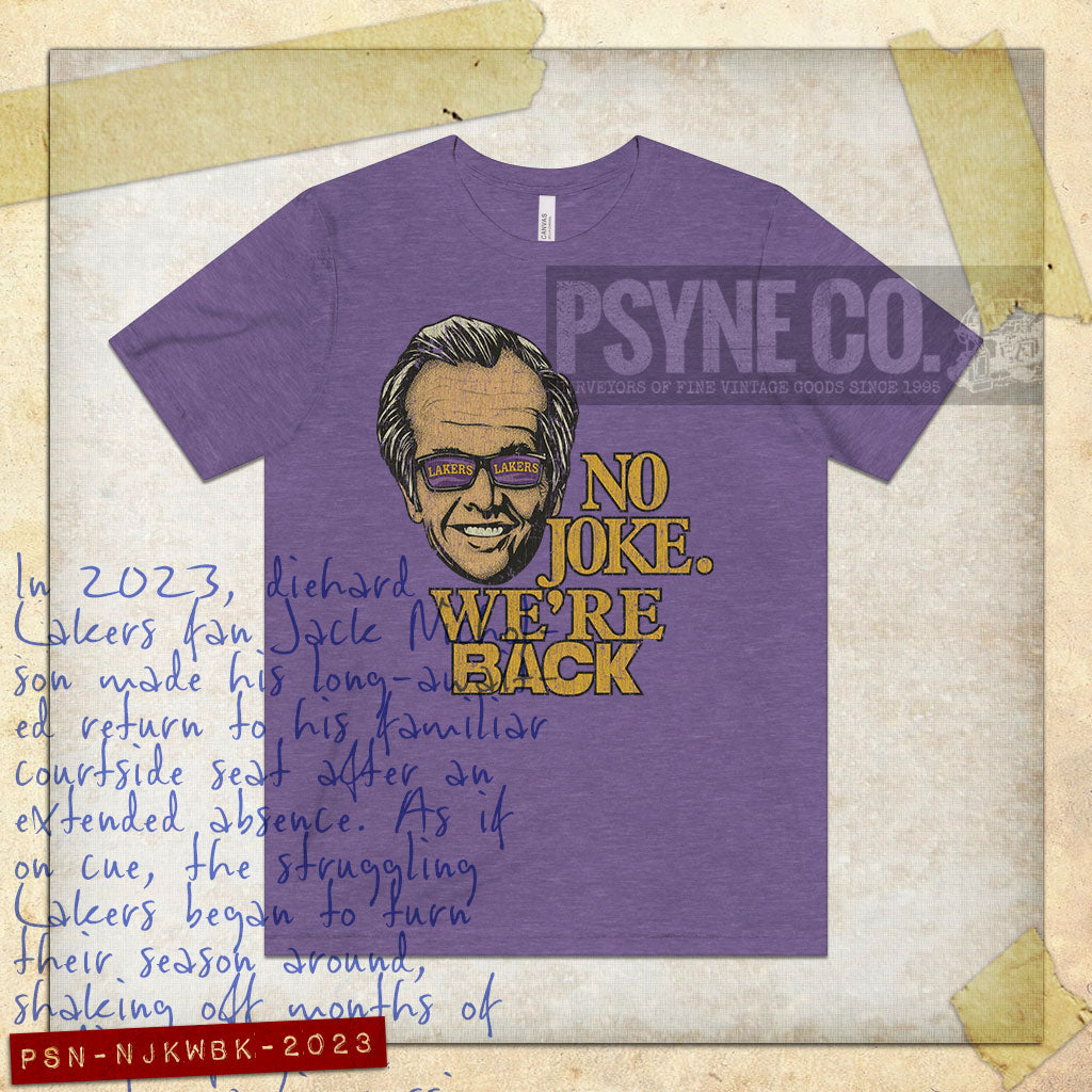 No Joke We're Back 2023 Vintage Men's T-Shirt