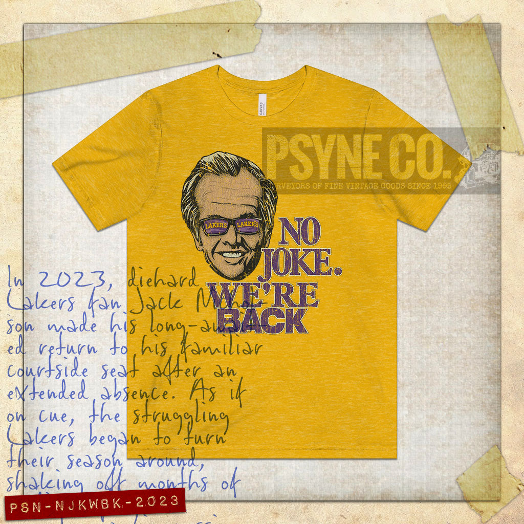 No Joke We're Back 2023 Vintage Men's T-Shirt