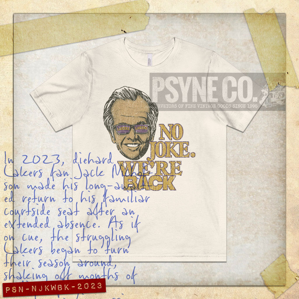 No Joke We're Back 2023 Vintage Men's T-Shirt