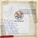 No Bozos 1983 Vintage Men's T-Shirt