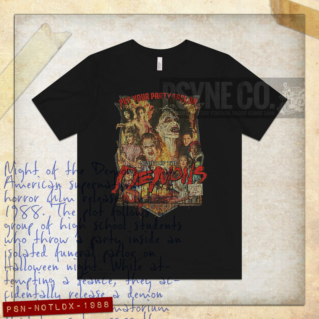 Night of the Demons 1988 Vintage Men's T-Shirt