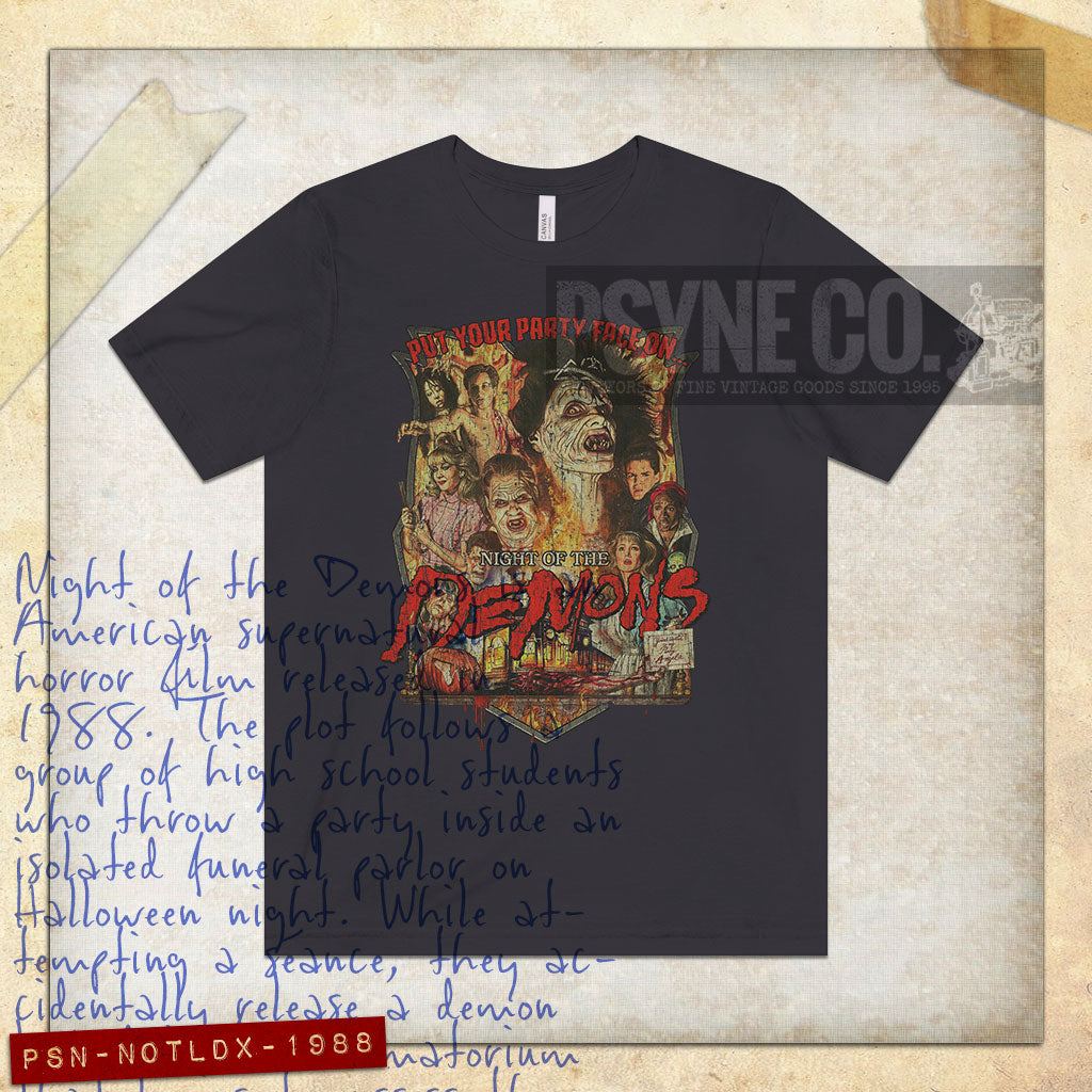 Night of the Demons 1988 Vintage Men's T-Shirt