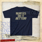 Nurses Do It Better! 1977 Vintage Kid's T-Shirt