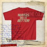 Nurses Do It Better! 1977 Vintage Kid's T-Shirt