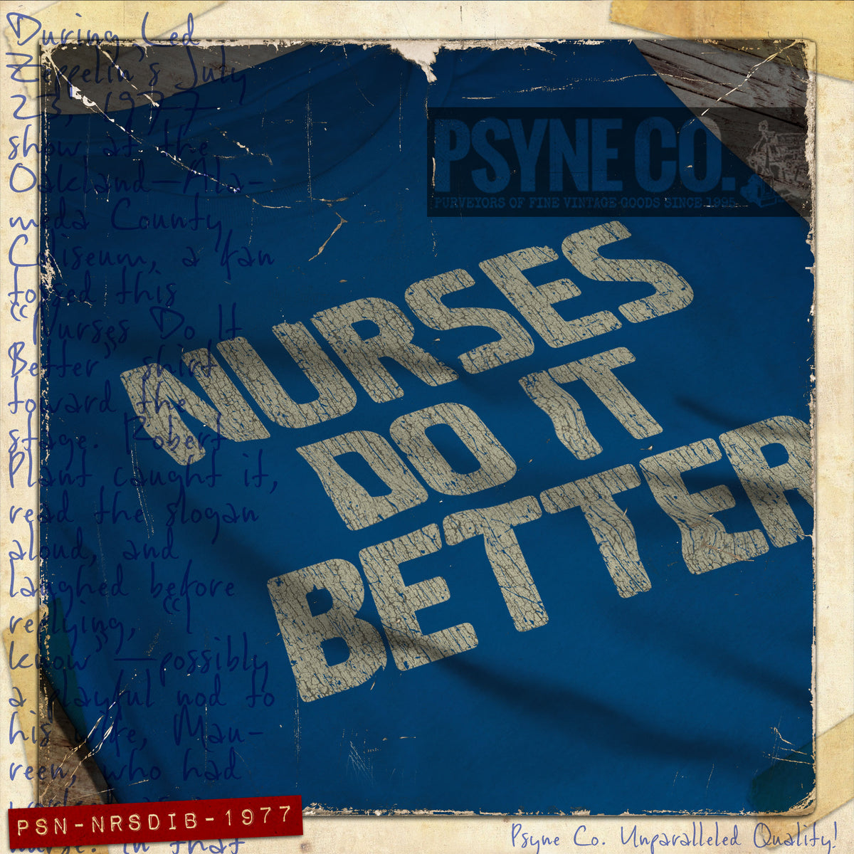 Nurses Do It Better! 1977 Vintage Women's T-Shirt