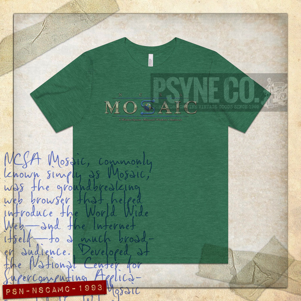 NCSA Mosaic 1993 Vintage Men's T-Shirt
