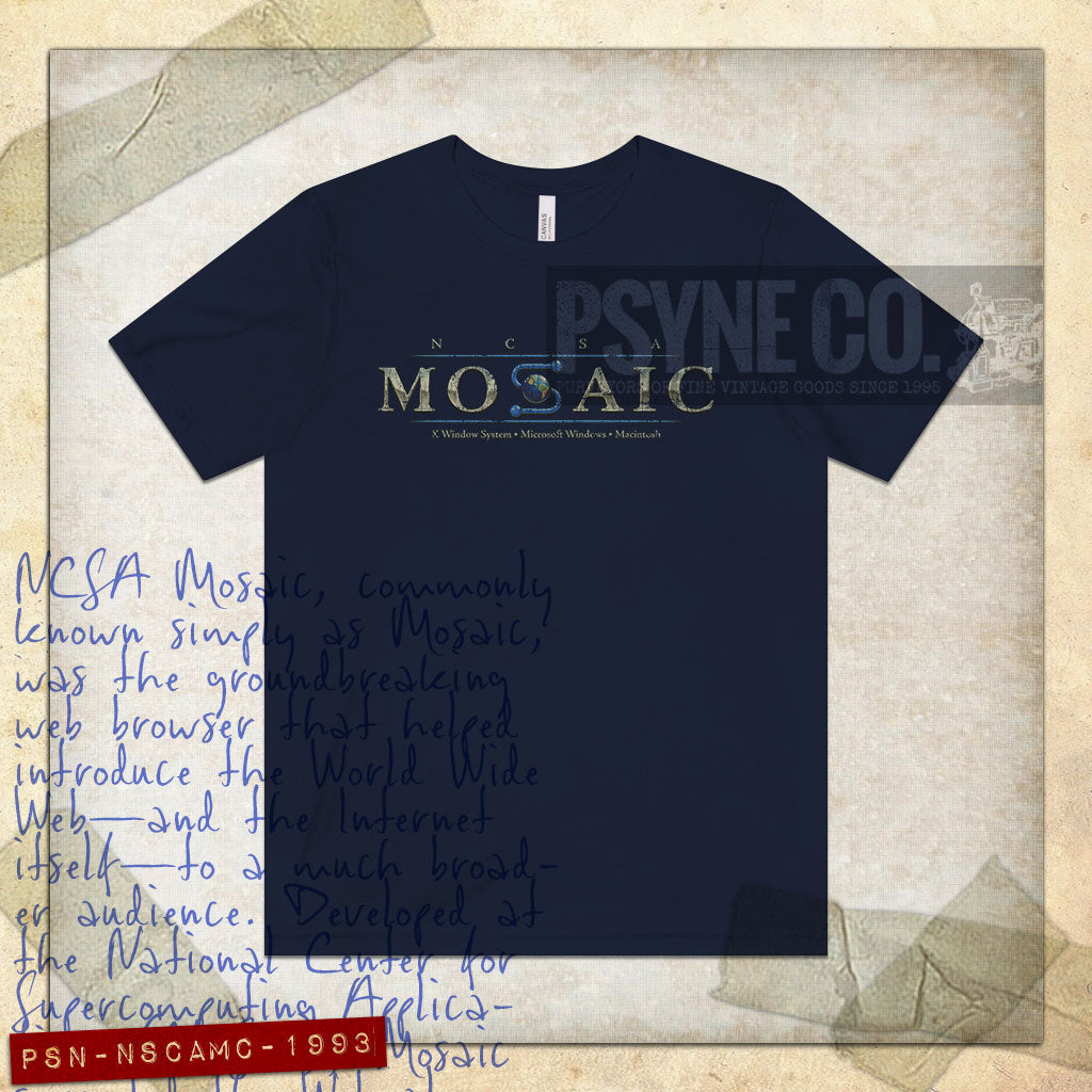 NCSA Mosaic 1993 Vintage Men's T-Shirt