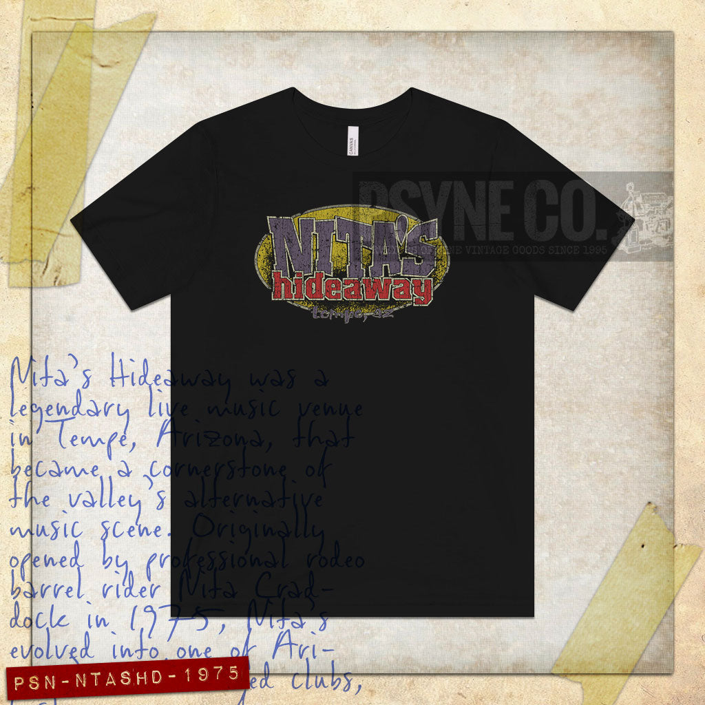 Nita’s Hideaway Tempe 1975 Vintage Men’s T-Shirt