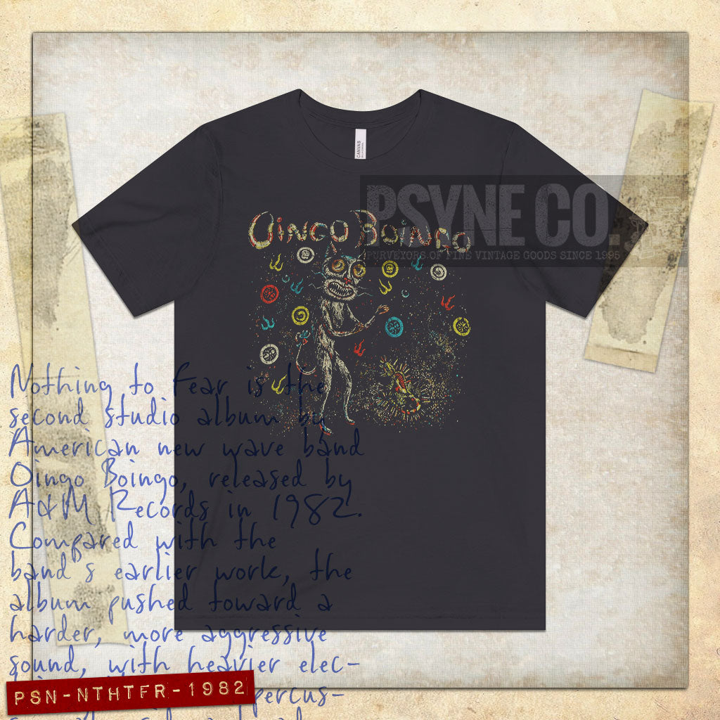 Nothing to Fear 1982 Vintage Men's T-Shirt