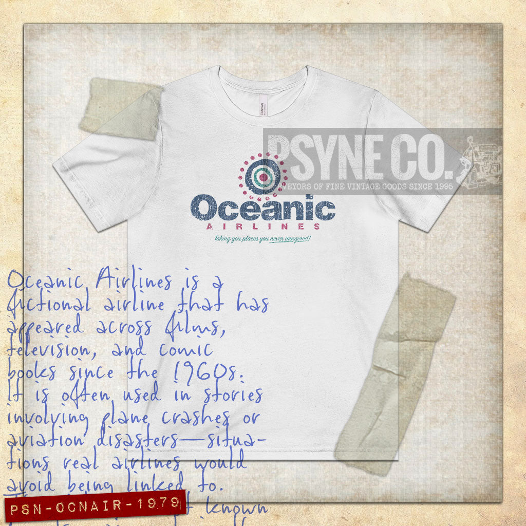 Oceanic Airlines 1979 Vintage Men's T-Shirt