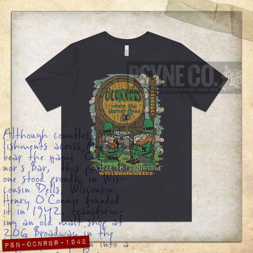 O'Connor's Bar Wisconsin Dells 1942 Vintage Men's T-Shirt