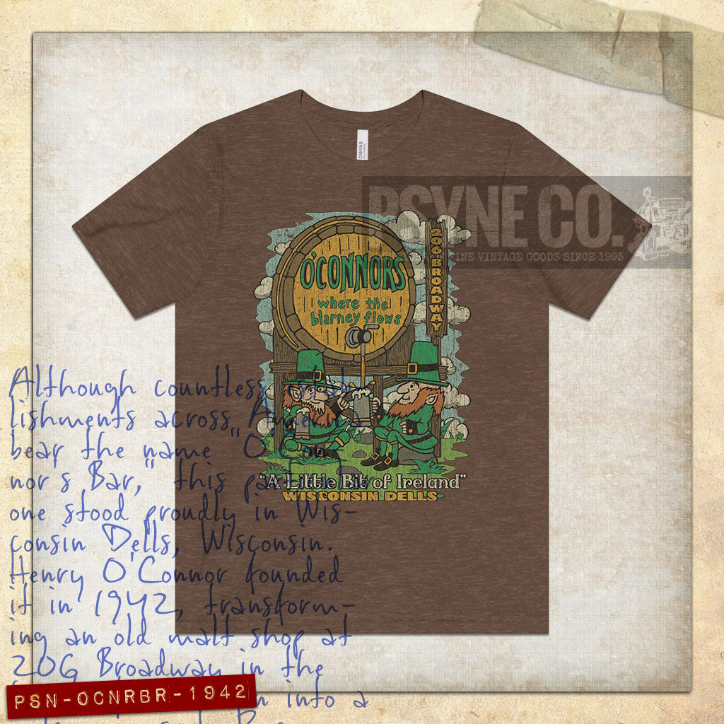 O'Connor's Bar Wisconsin Dells 1942 Vintage Men's T-Shirt