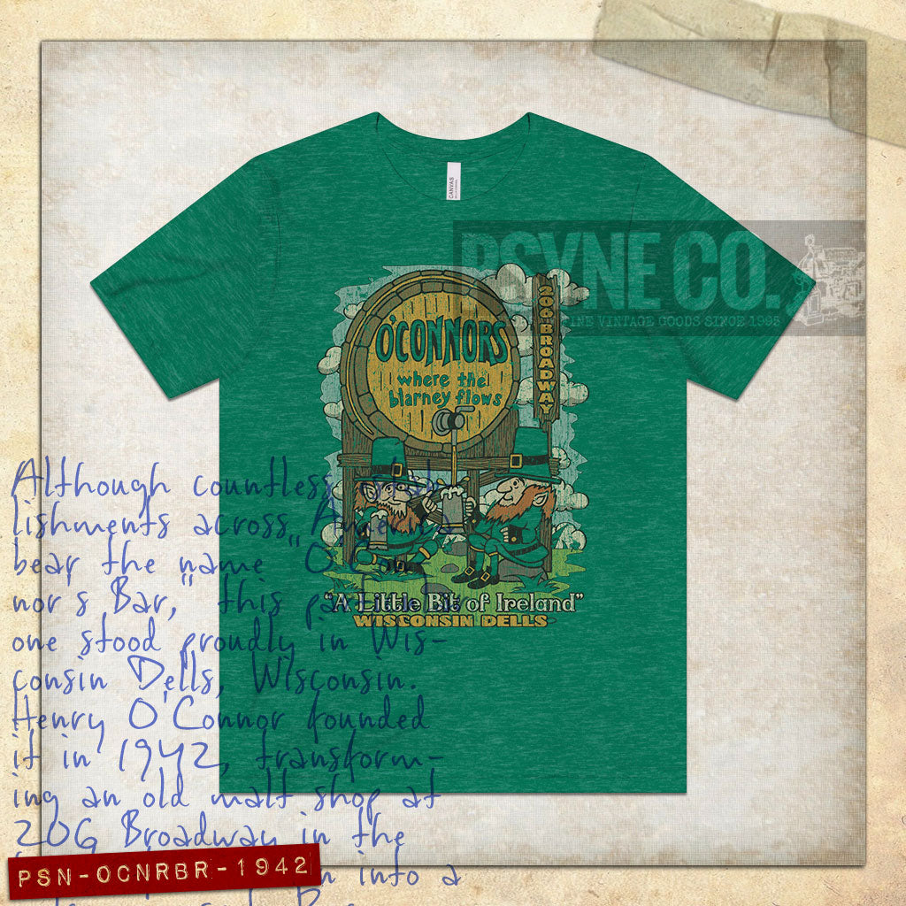 O'Connor's Bar Wisconsin Dells 1942 Vintage Men's T-Shirt